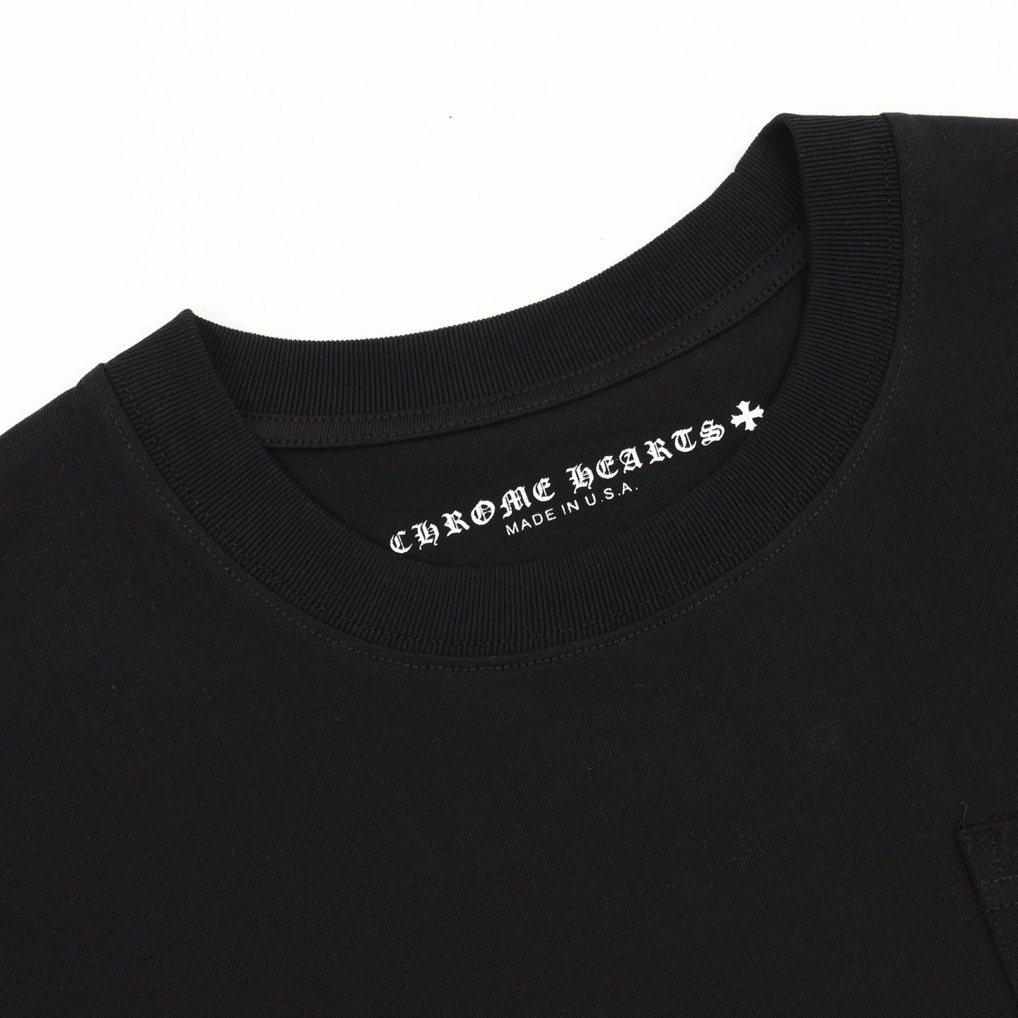 Chrome Hearts Pink Graffiti Print T-Shirt