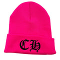 Chrome Hearts Logo Beanie Pink