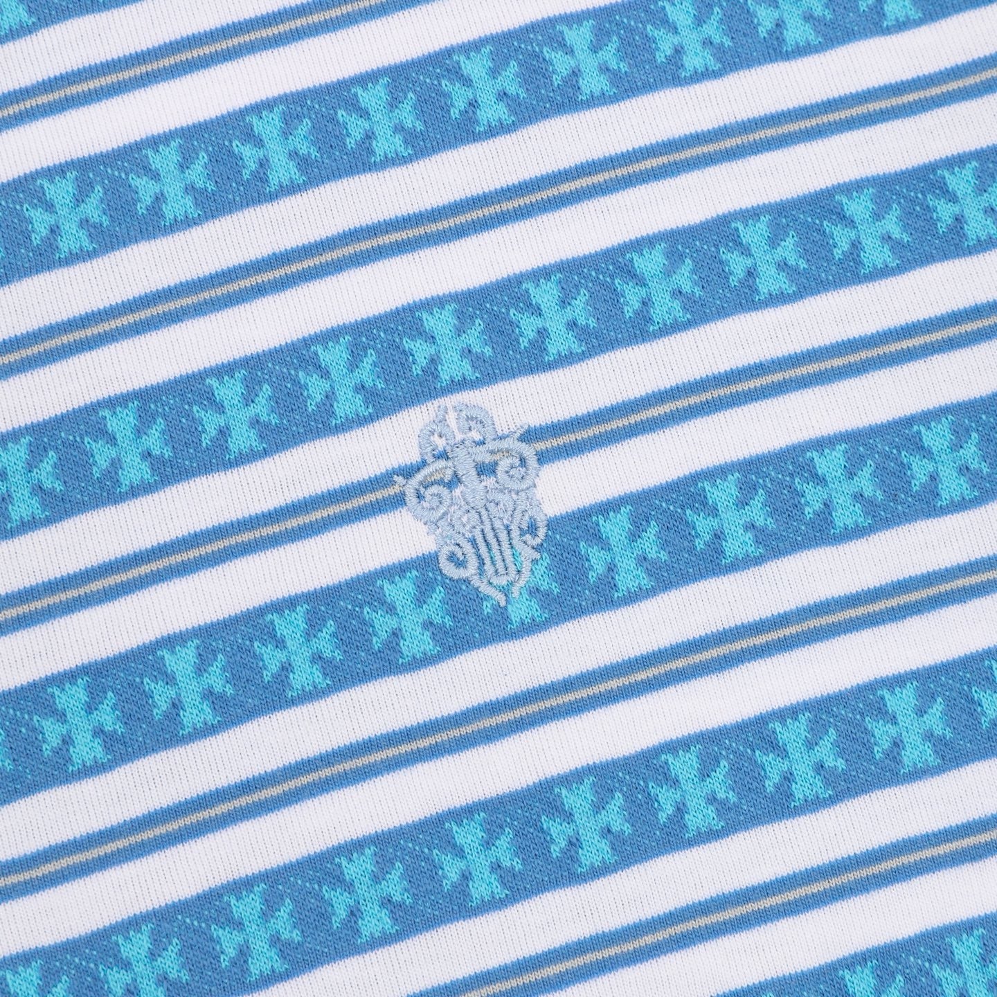 Chrome Hearts Cross-Striped T-Shirt