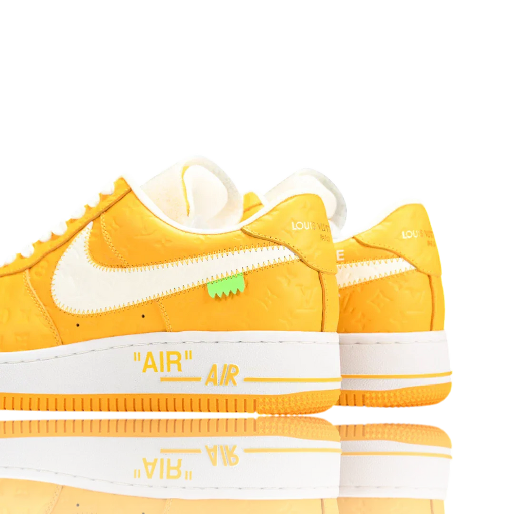 Louis Vuittоп x AF1 By Virgil Abloh 'White Yellow'