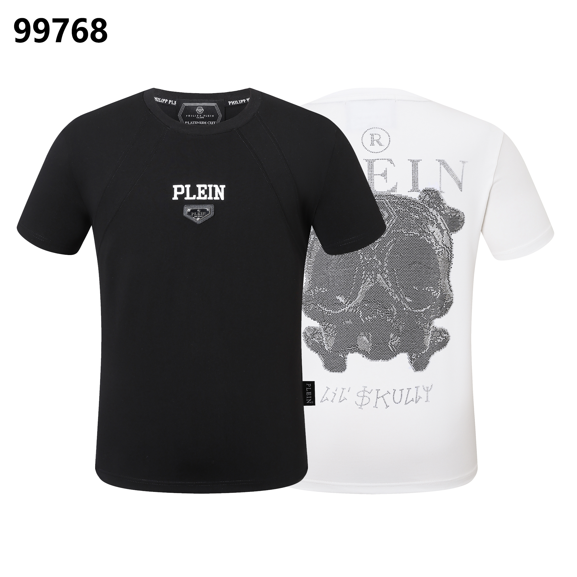 PHILIPP PLEIN Skull-Print Crew-Neck T-Shirt