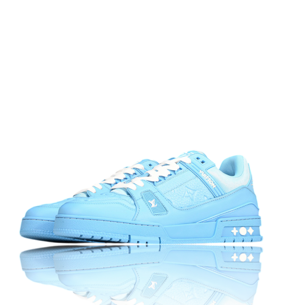 Louis Vuittоп Trainer Low 'Monogram Blue Embossed'