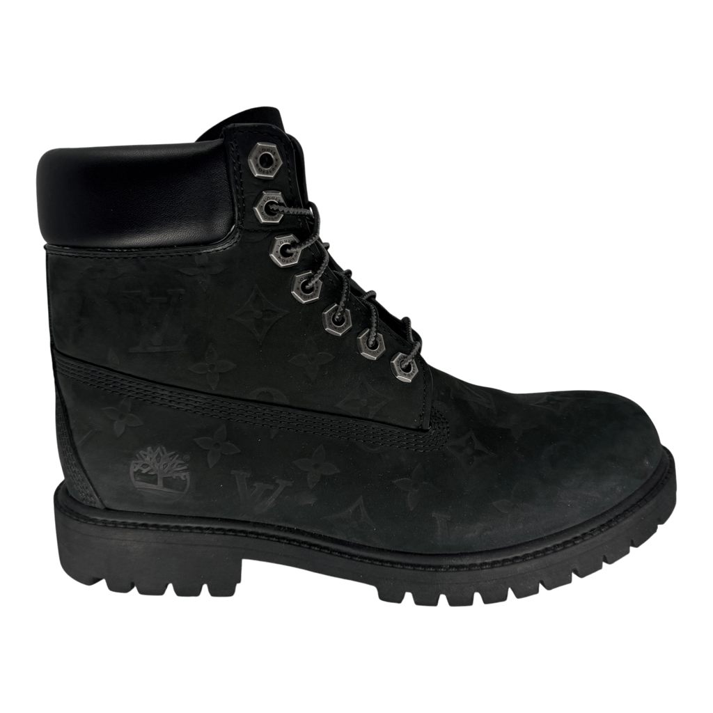 Louis Vuitton Timberland 6" Ankle Boot Black Monogram