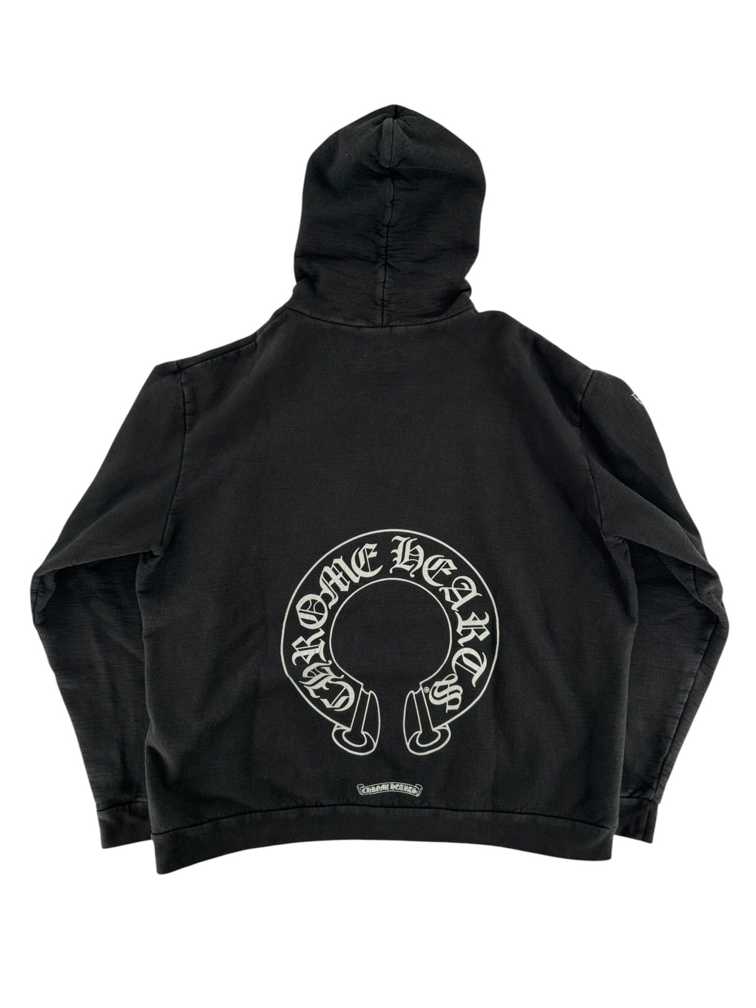 Chrome Hearts Online Exclusive Glitter Hoodie Black/Silver
