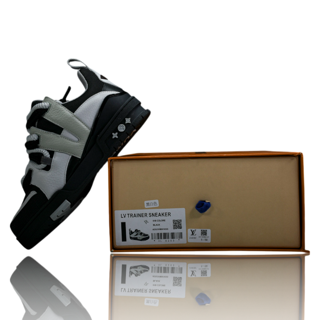 Louis Vuittоп Skate Sneakers by KidSuper 'Black White'