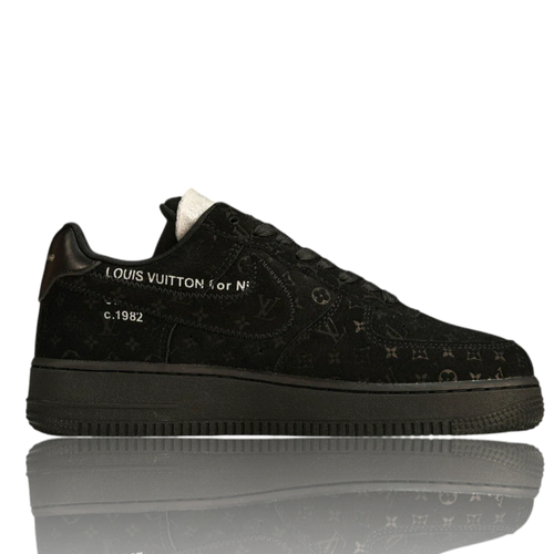 Louis Vuittоп x AF1 By Virgil Abloh ‘Black’