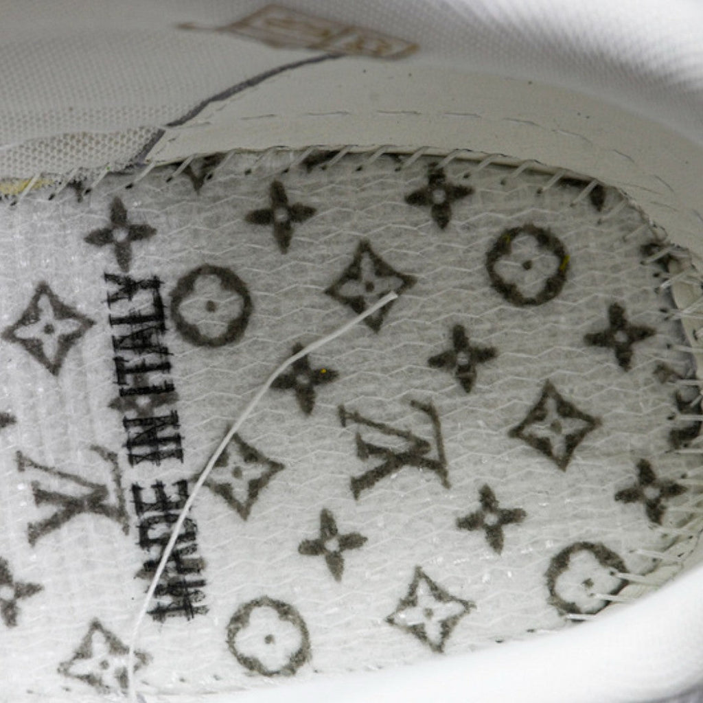 Louis Vuittоп Trainer Low 'Monogram Denim White Green'