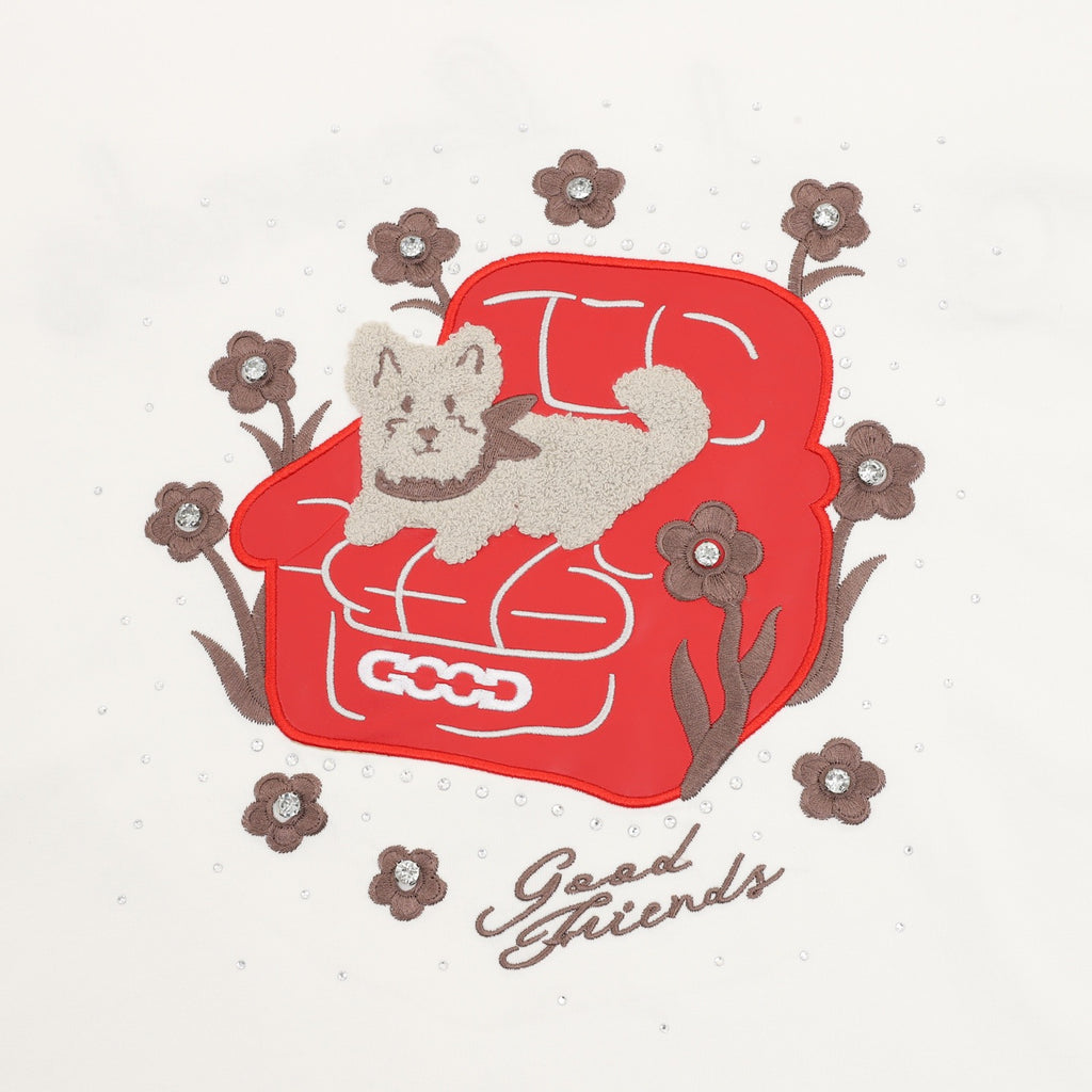 GOODBRAND 26SS Couch Cat Short-Sleeve T-Shirt