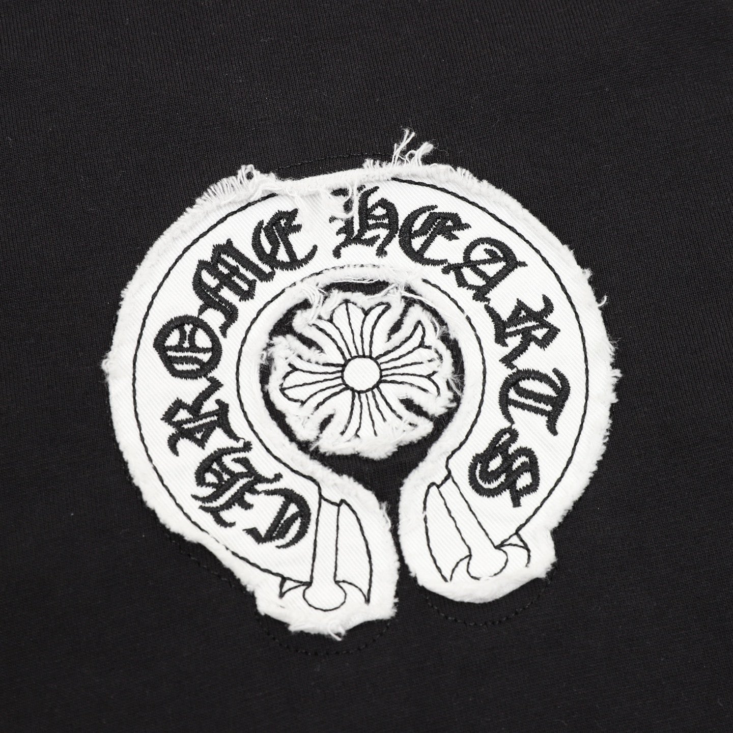Chrome Hearts Sanskrit Cross Print T-Shirt