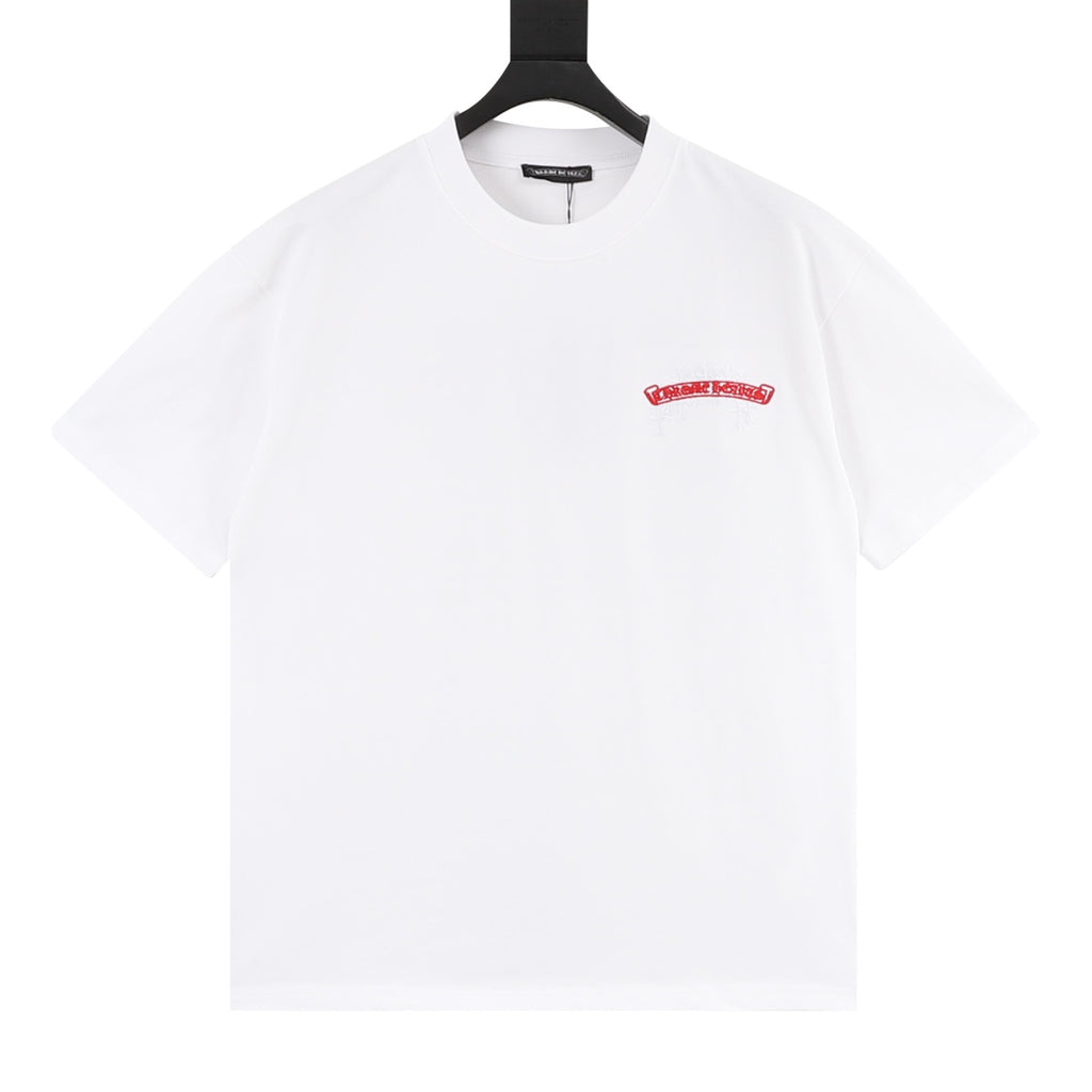 Chrome Hearts Cross-Pattern Embroidered T-Shirt