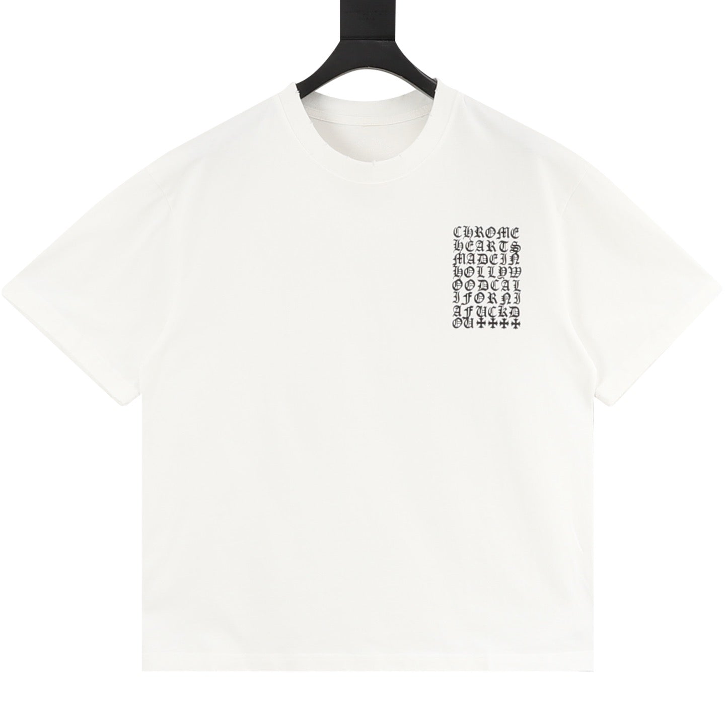 Camiseta Chrome Hearts con estampado multicolor