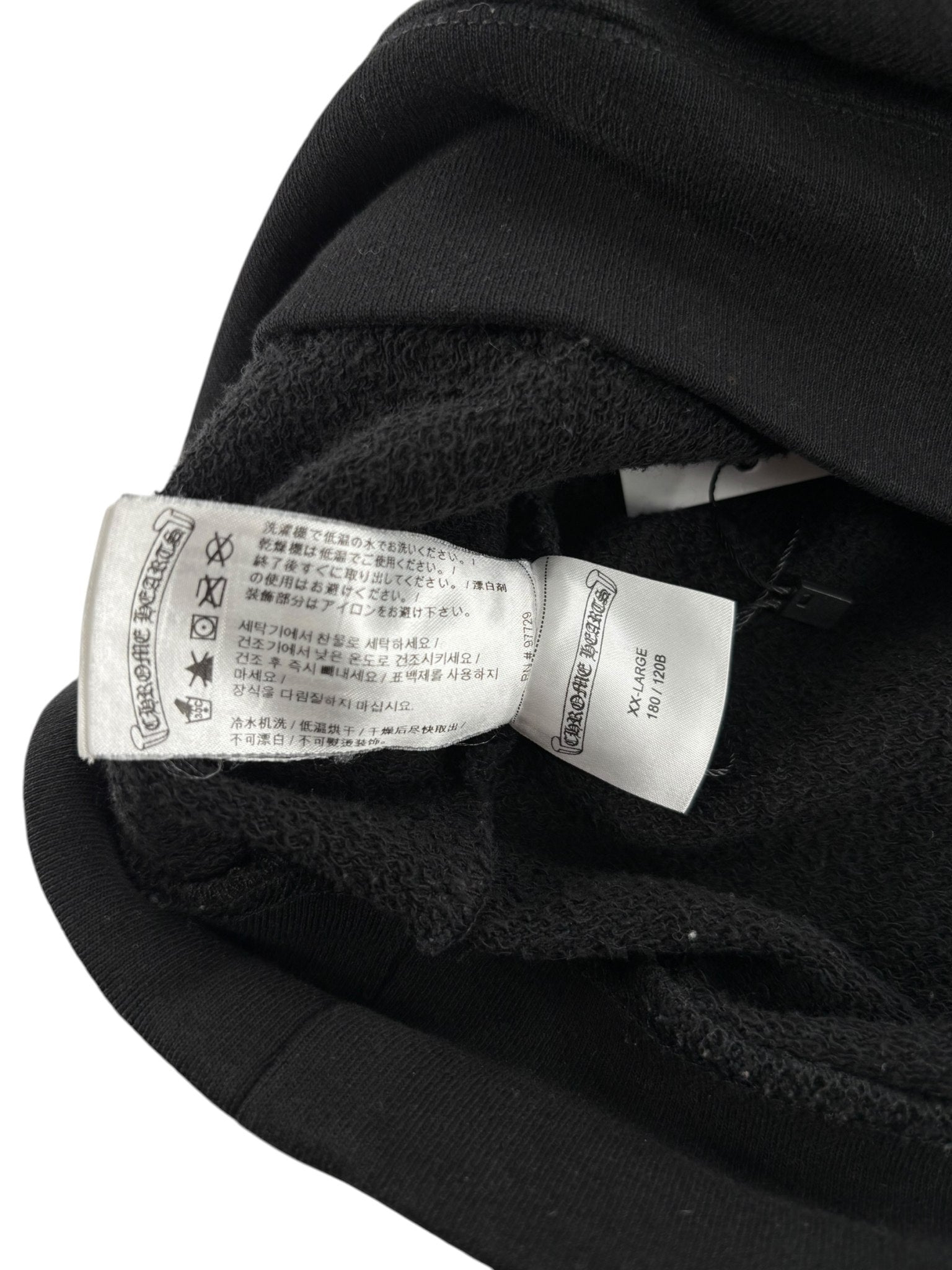 Chrome Hearts Matty Boy Stay Fast Hoodie Black
