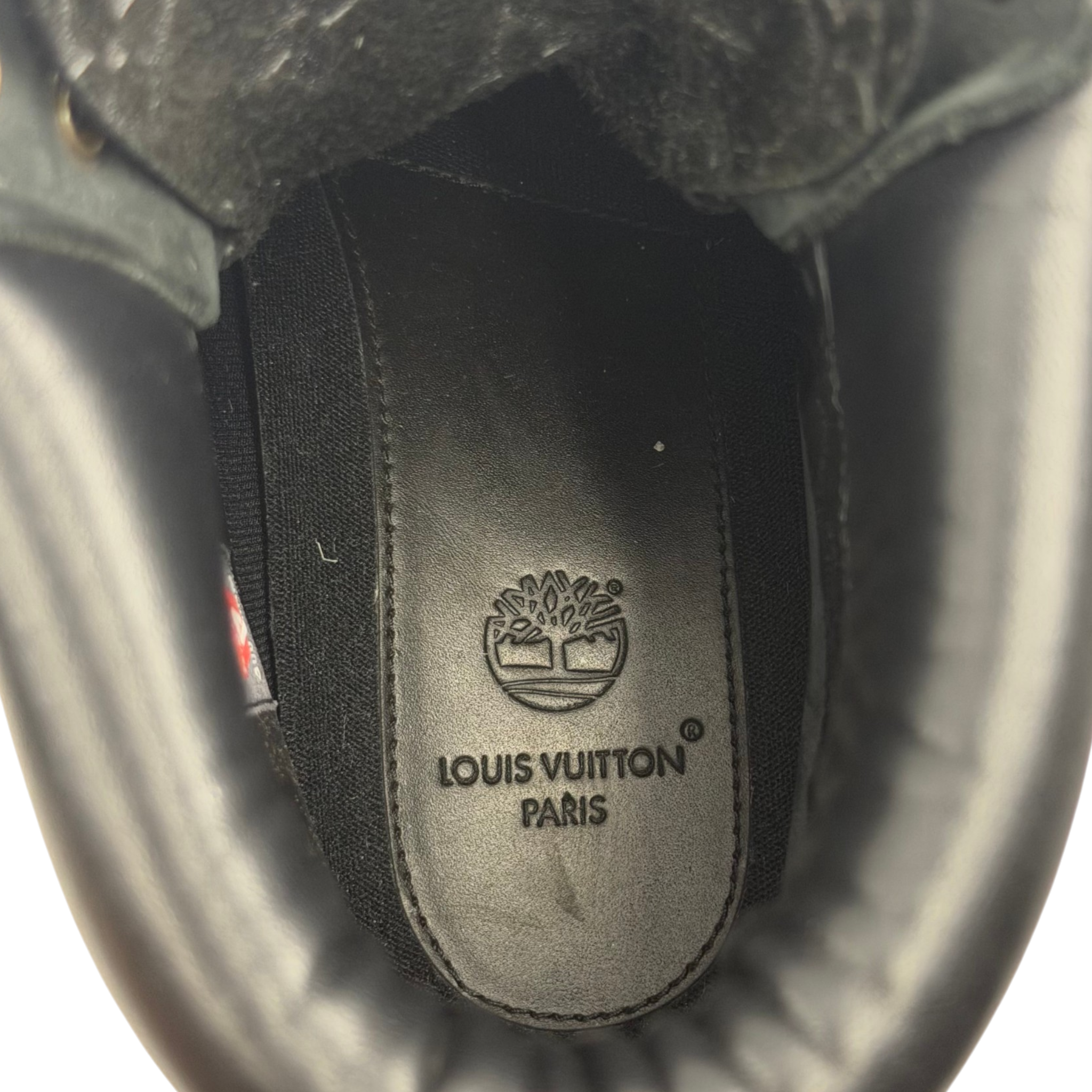 Louis Vuitton Timberland 6" Ankle Boot Black Monogram
