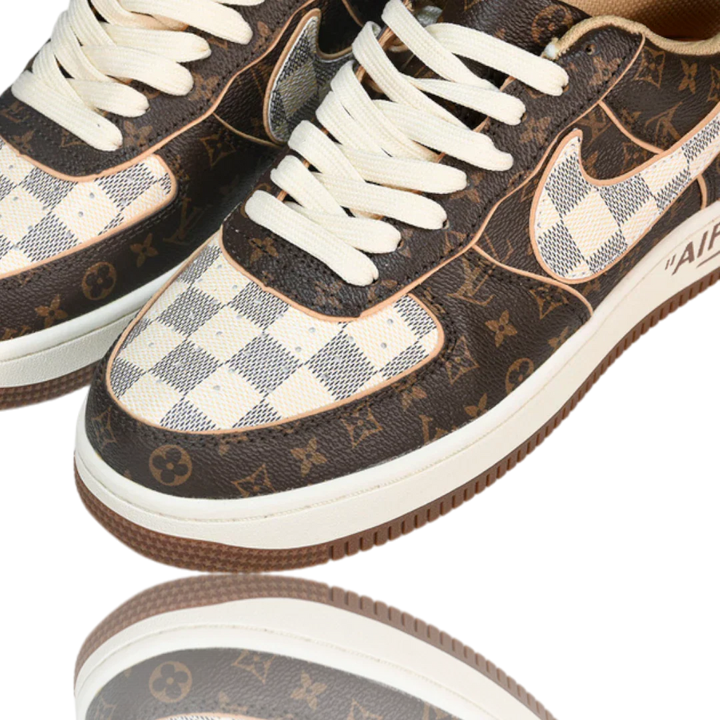 Louis Vuittоп x AF1 By Virgil Abloh ‘Monogram Brown'