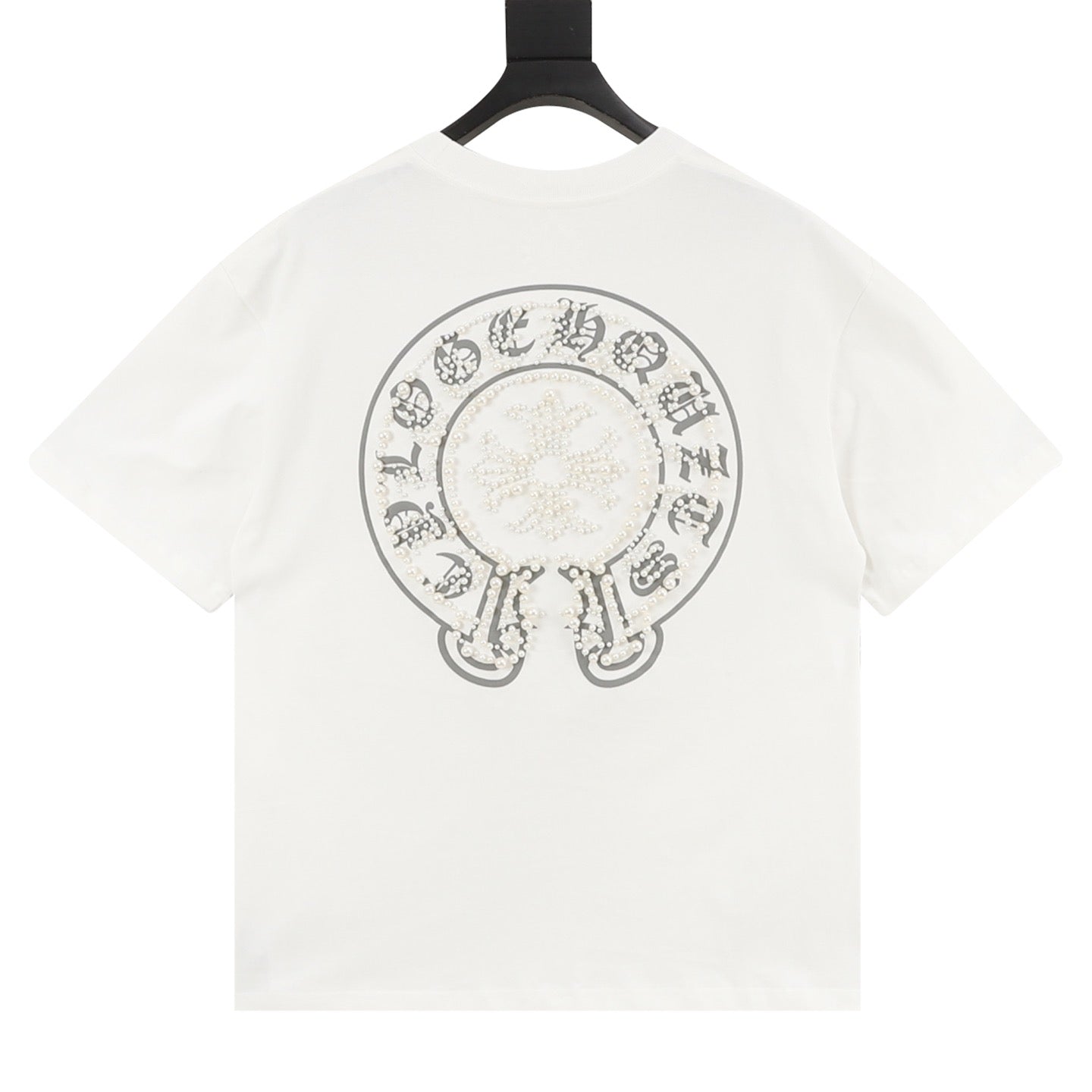 Chrome Hearts Pearl and Horse Shoe T-Shirt