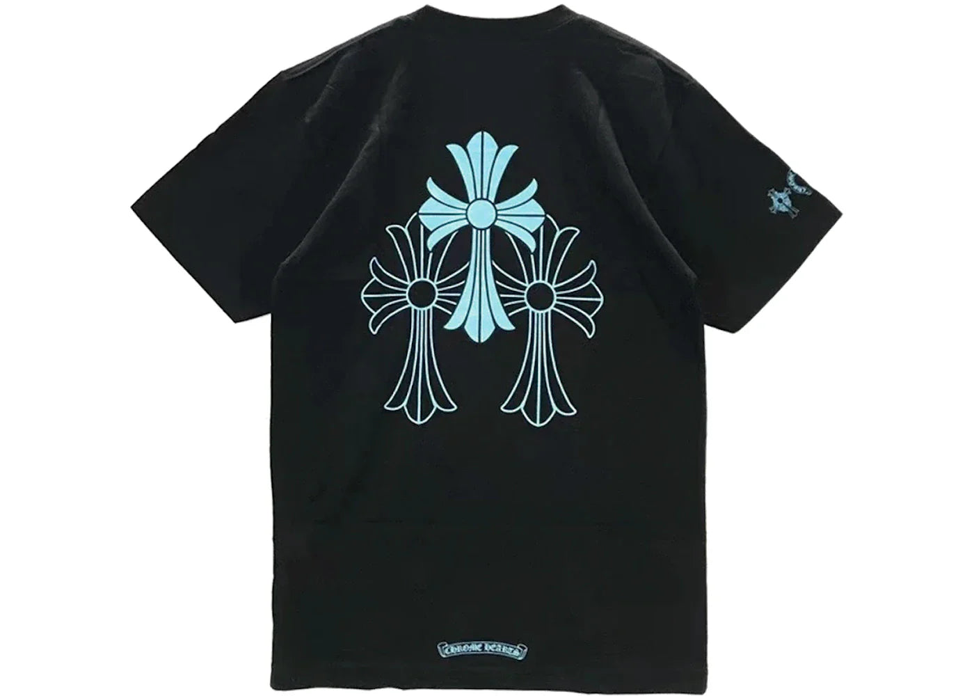 Chrome Hearts Triple Cross Logo S/S T-Shirt Black
