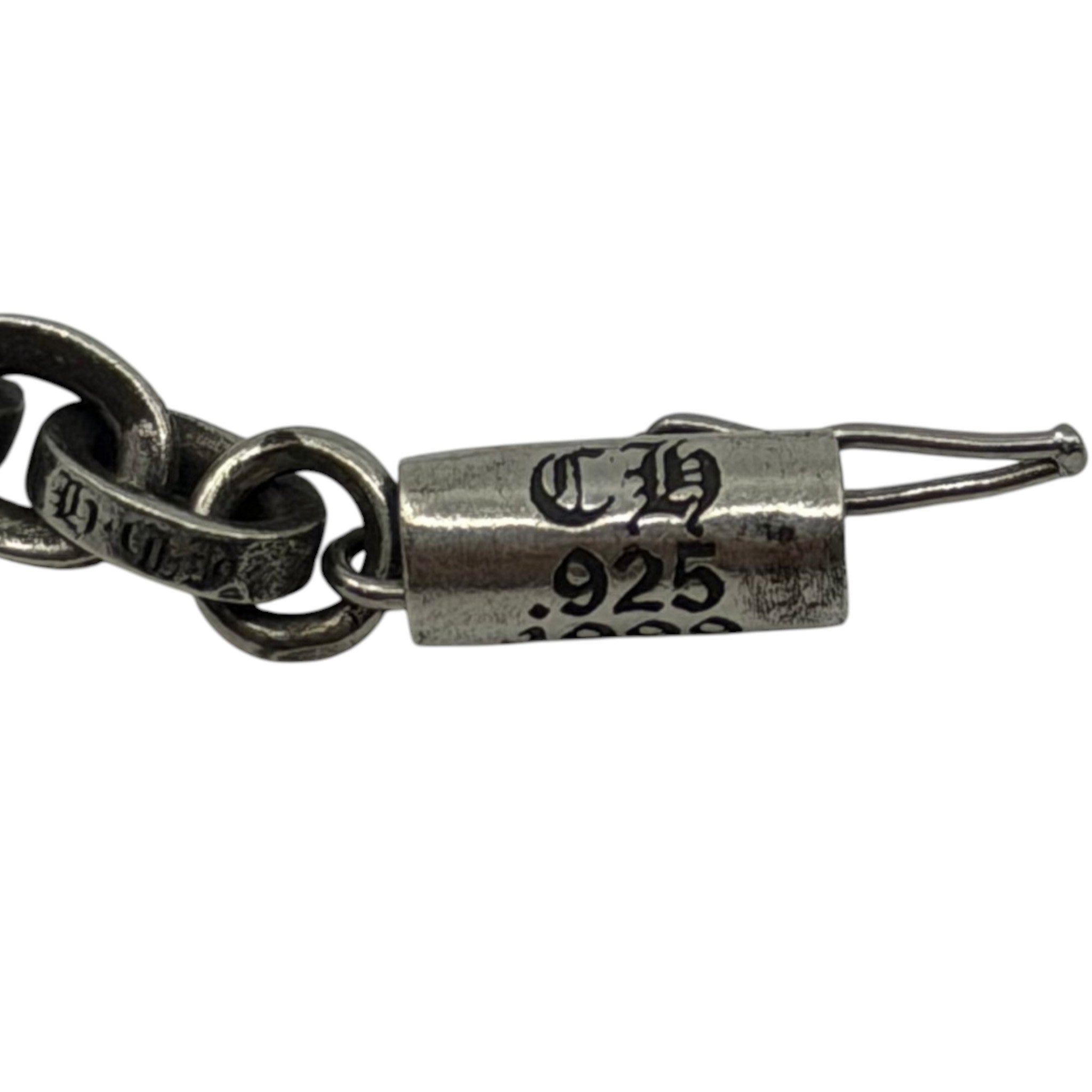 Chrome Hearts Silver Paperchain Necklace 24"