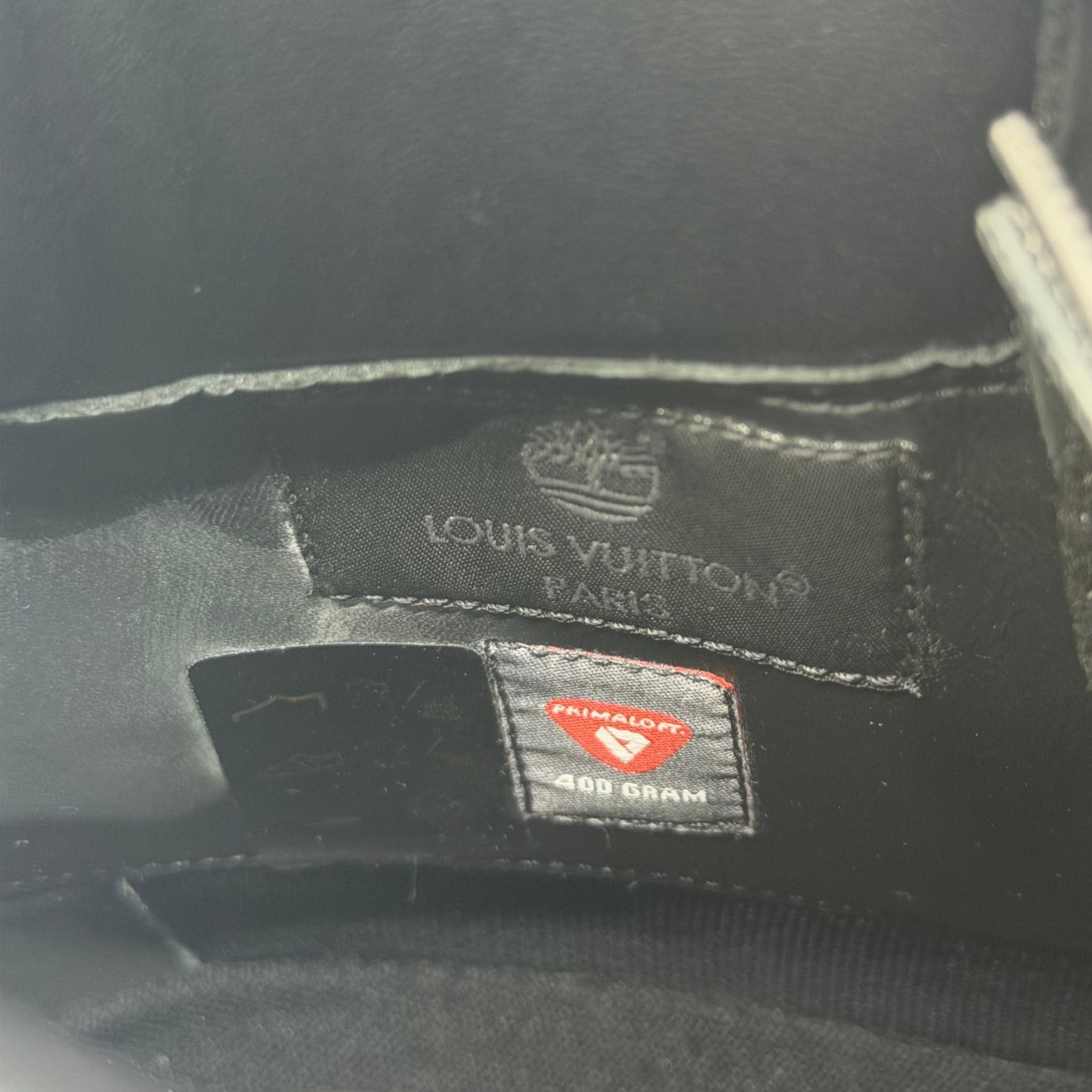 Louis Vuitton Timberland 6" Ankle Boot Black Monogram