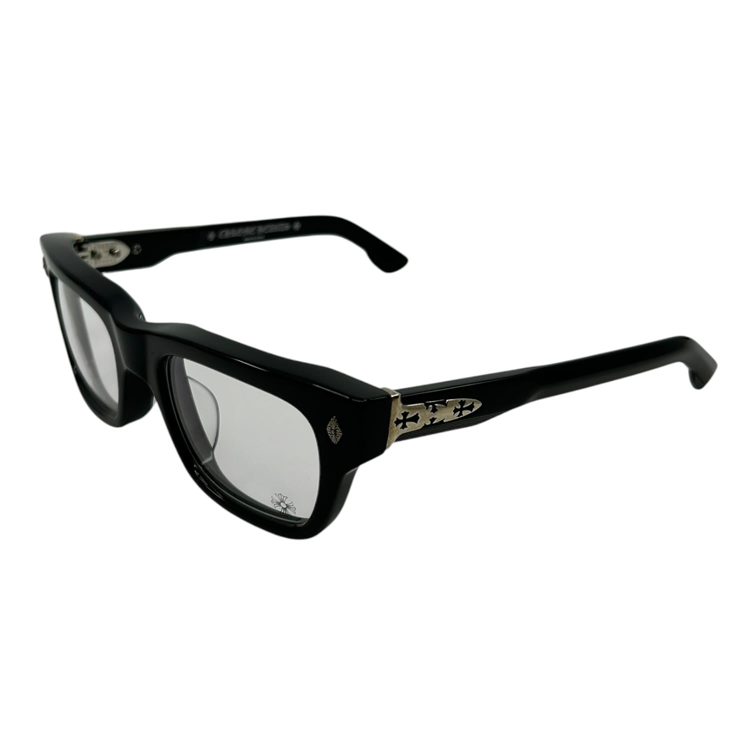 Chrome Hearts Crypdic Glass Black Silver