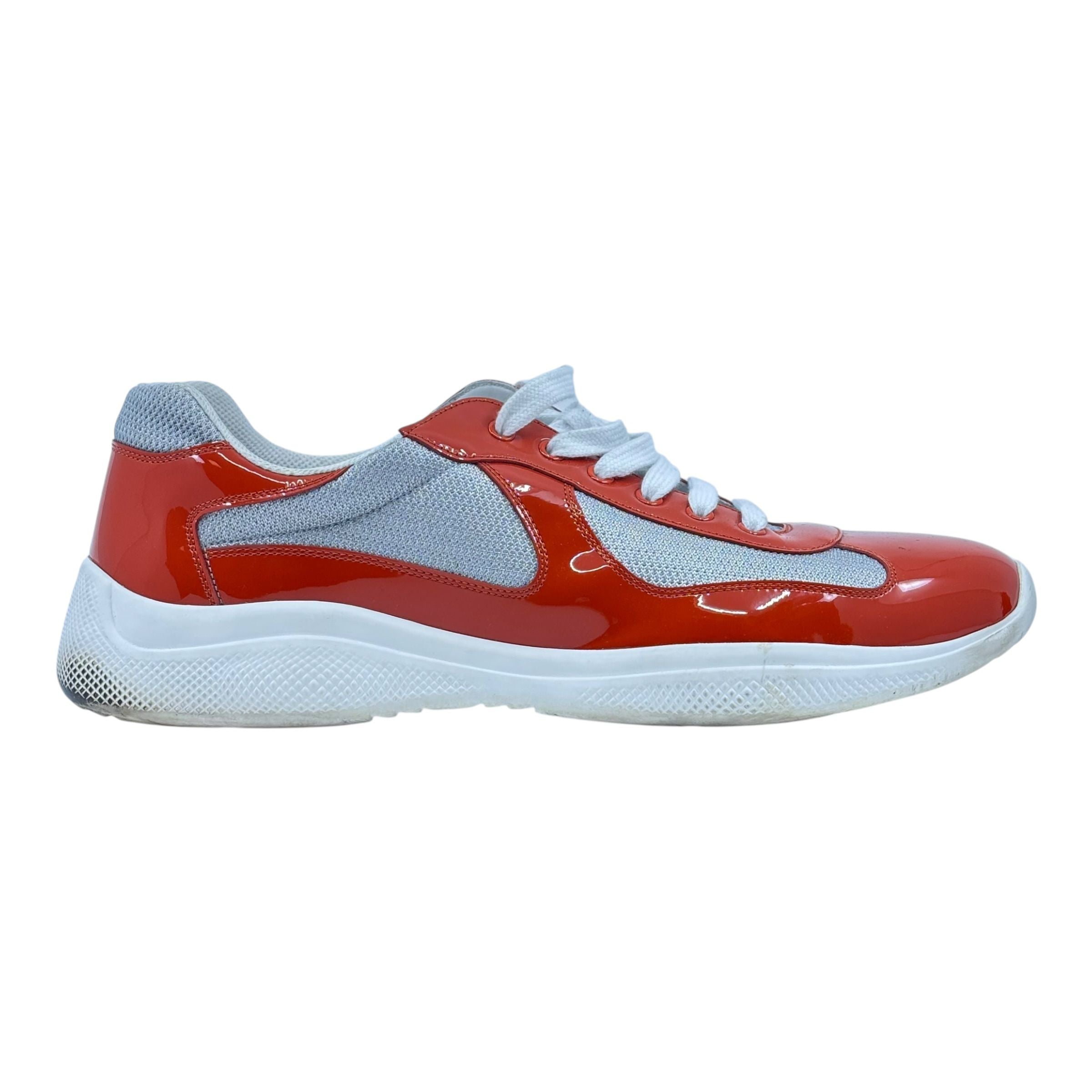 Prada Americas Cups Sneaker Burnt Orange