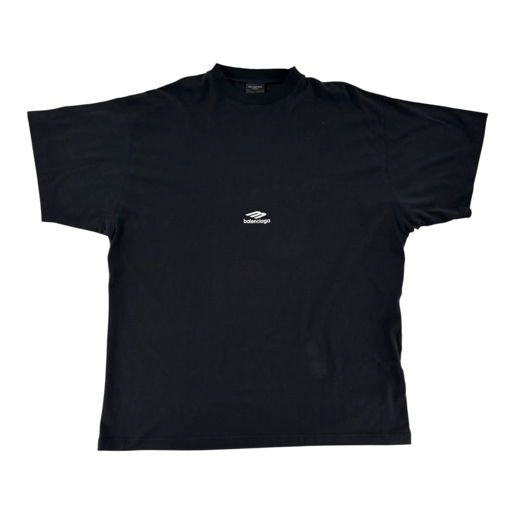 Balenciaga 3B Sports Icon Tee Black