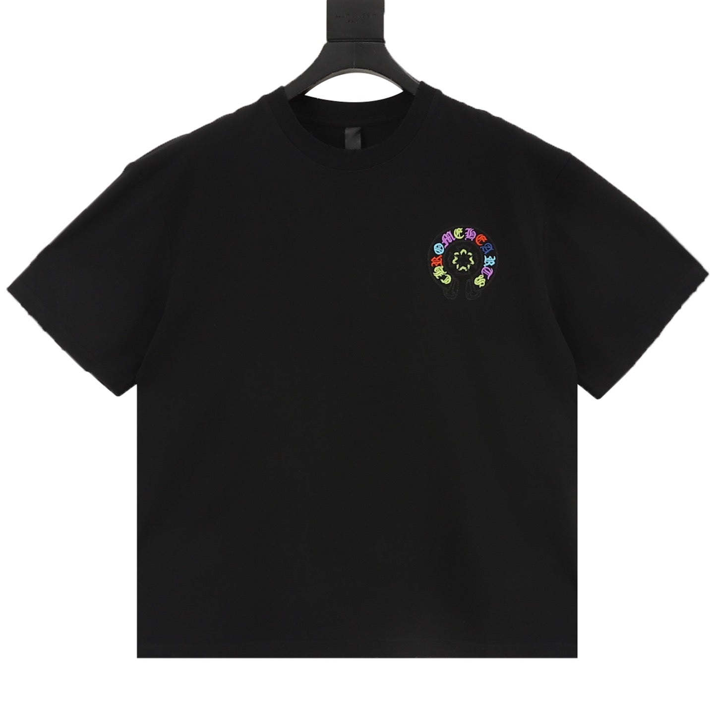 Chrome Hearts Colorful Horseshoe Appliqué T-Shirt