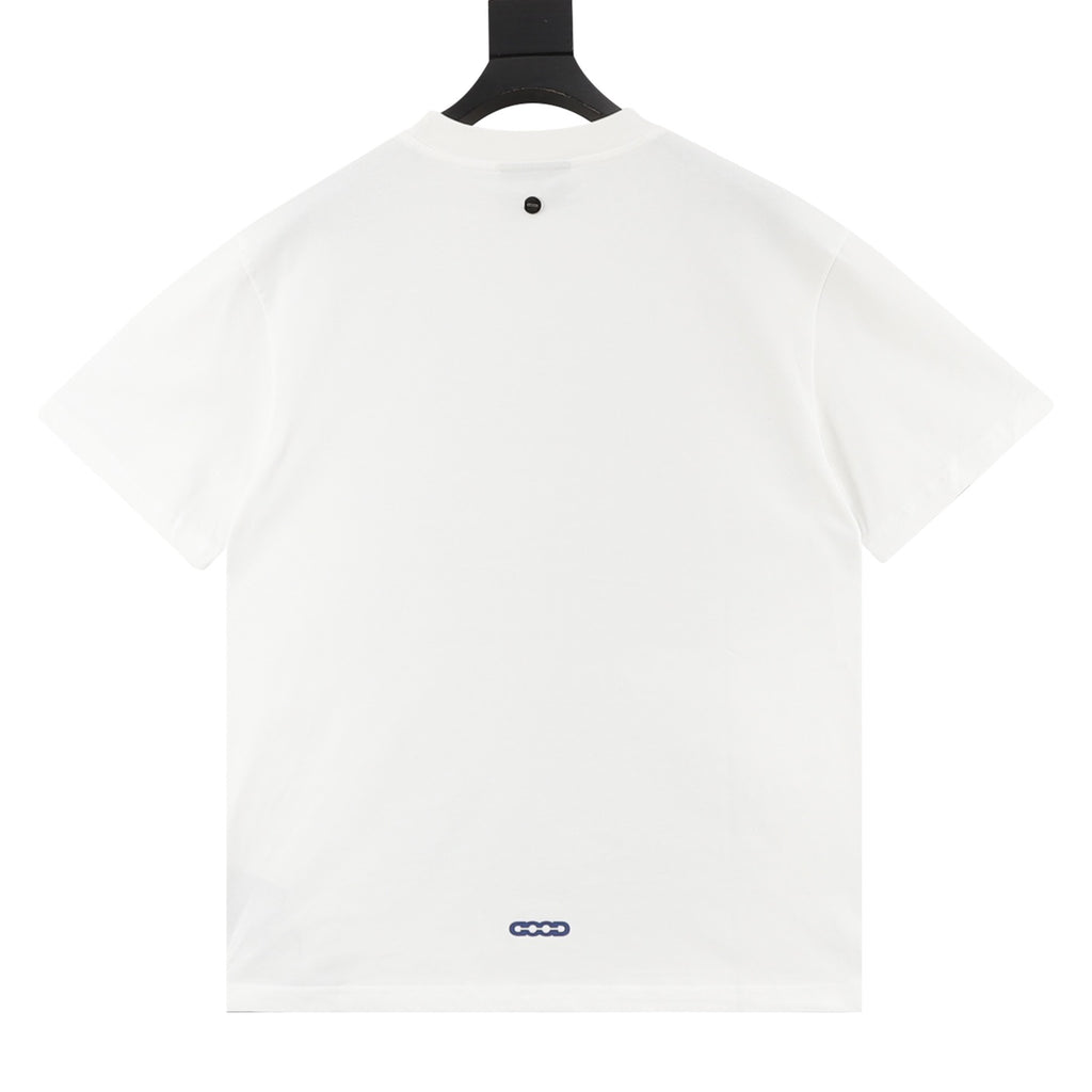 GOODBRAND 26SS Solid-Color Letter Print Short-Sleeve T-Shirt