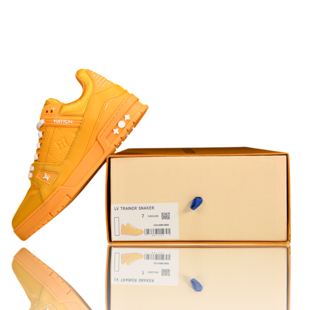 Louis Vuittоп Trainer Low 'Monogram Yellow Embossed'