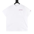 Chrome Hearts Pink and Green Sanskrit Scroll Print T-Shirt