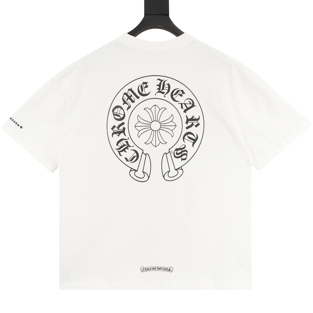 Chrome Hearts Horseshoe Cross T-shirt