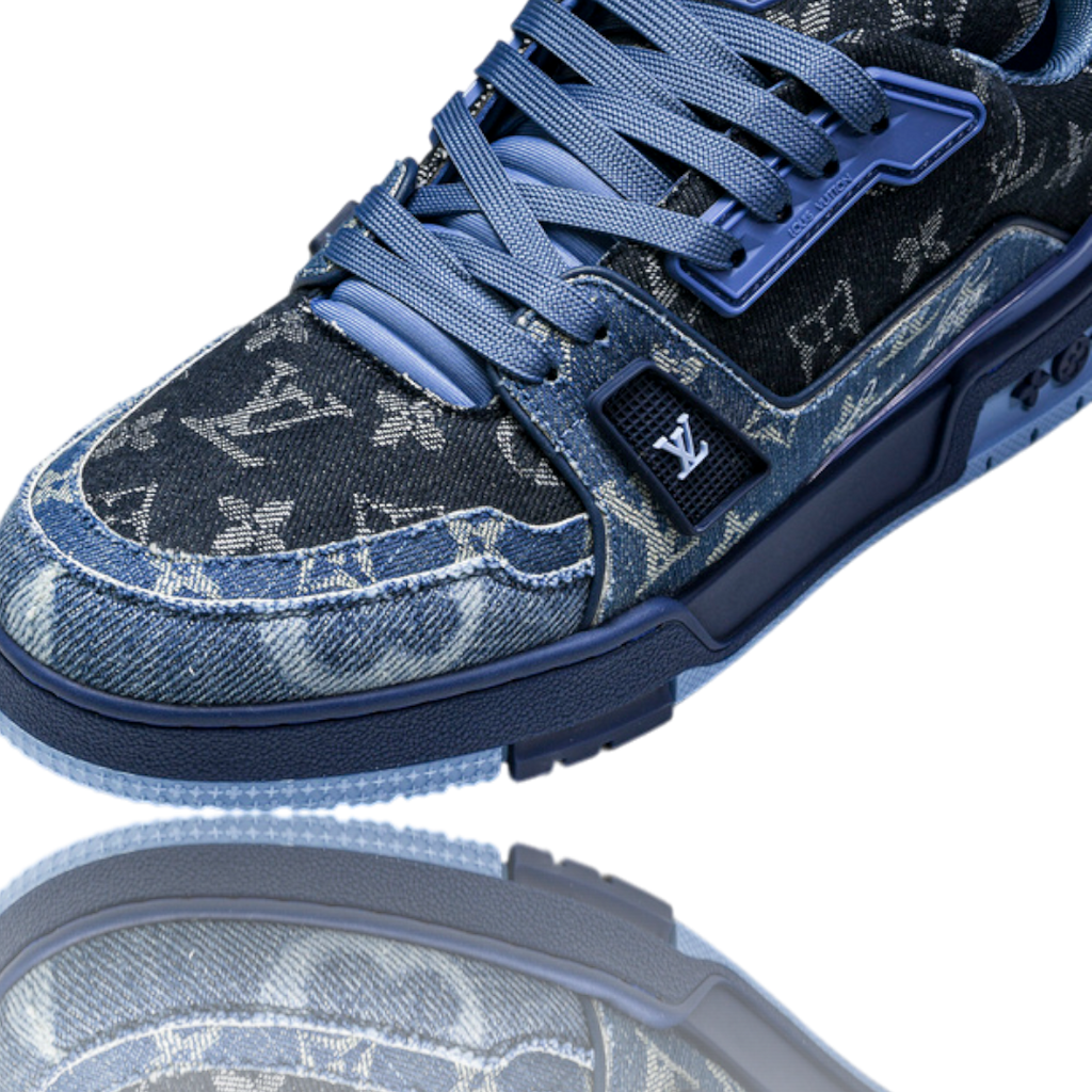 Louis Vuittоп Trainer Low 'Monogram Denim Blue'