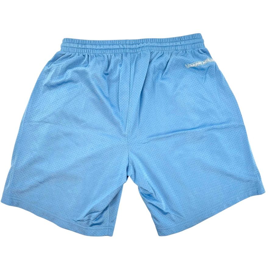 Chrome Hearts Sports Mesh Varsity Shorts Blue