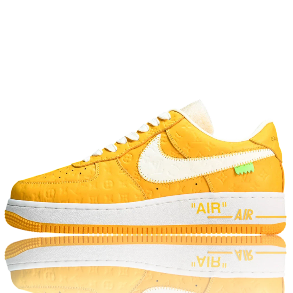 Louis Vuittоп x AF1 By Virgil Abloh 'White Yellow'