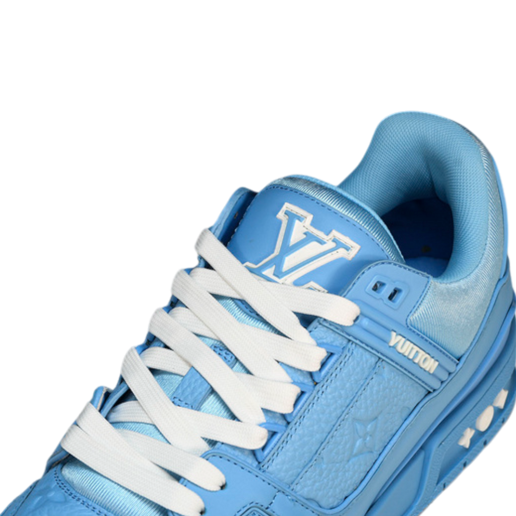 Louis Vuittоп Trainer Low 'Monogram Blue Embossed'