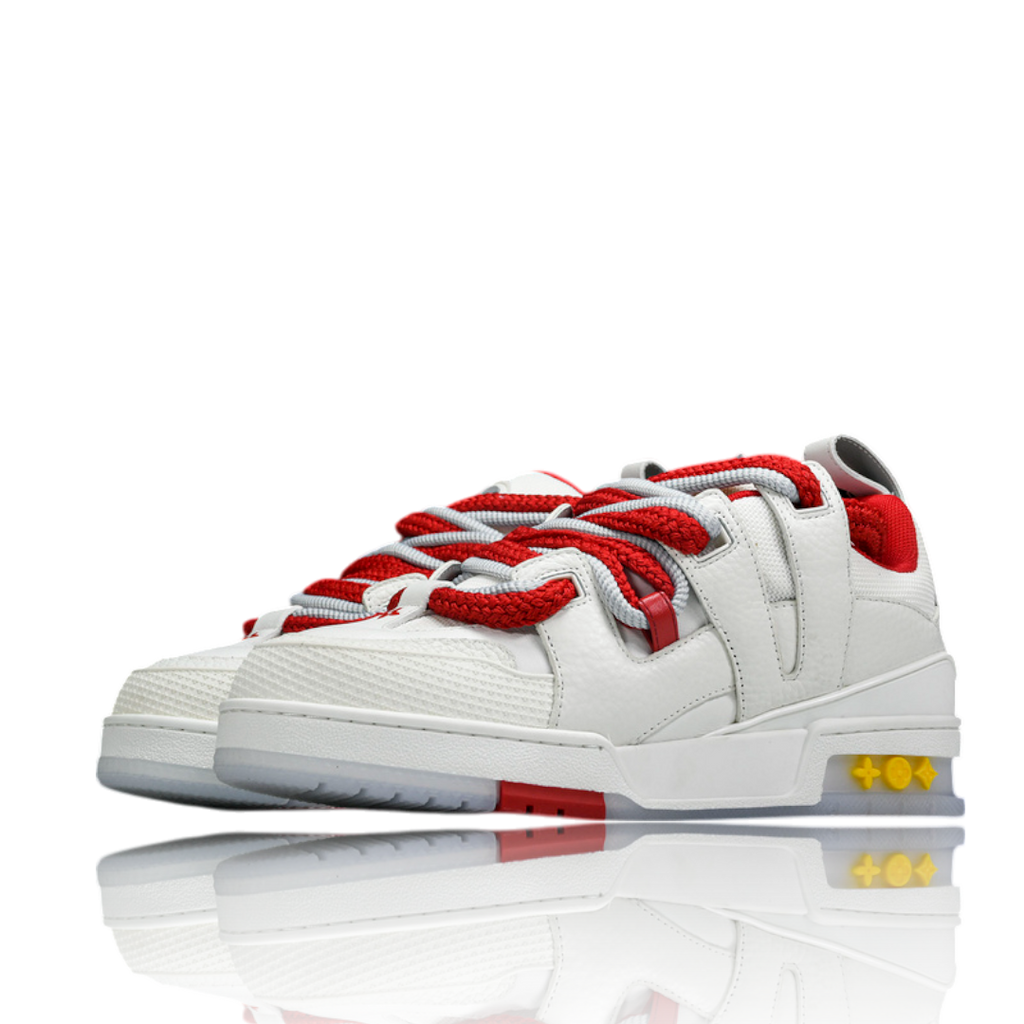Louis Vuittоп Skate Sneakers by KidSuper 'White Red'
