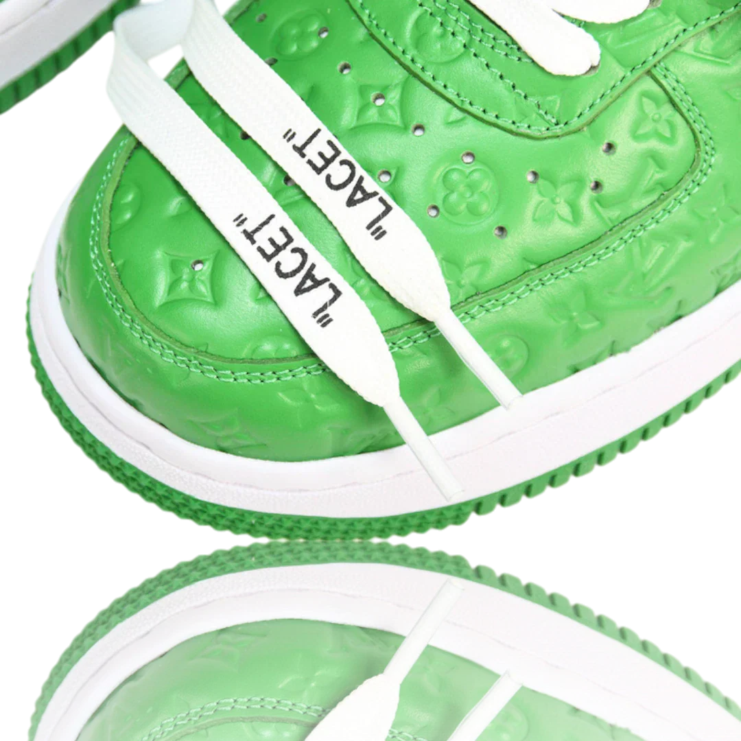Louis Vuittоп x AF1 By Virgil Abloh 'White Green'