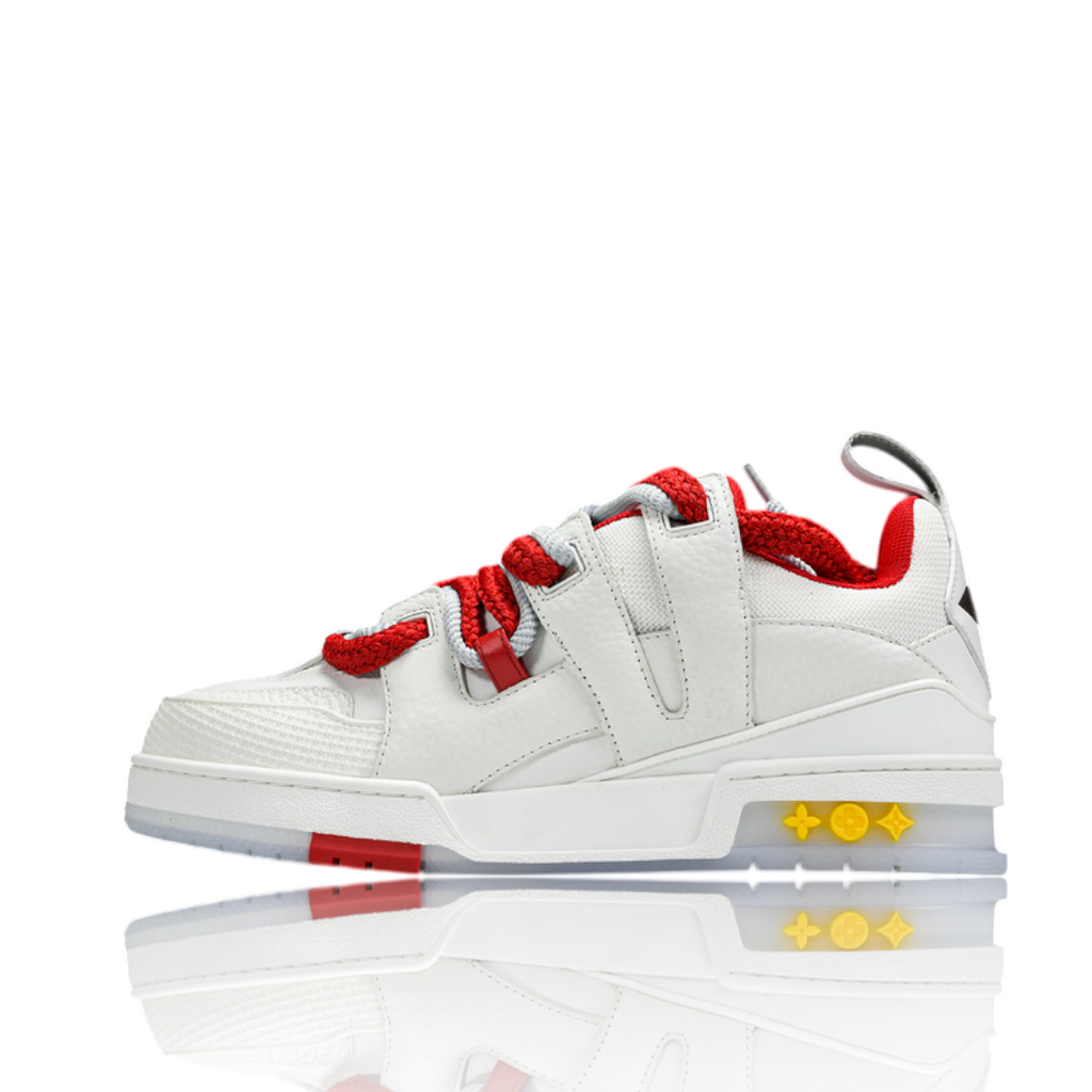 Louis Vuittоп Skate Sneakers by KidSuper 'White Red'