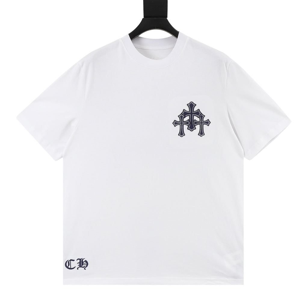 Chrome Hearts Sanskrit Cross Print T-Shirt