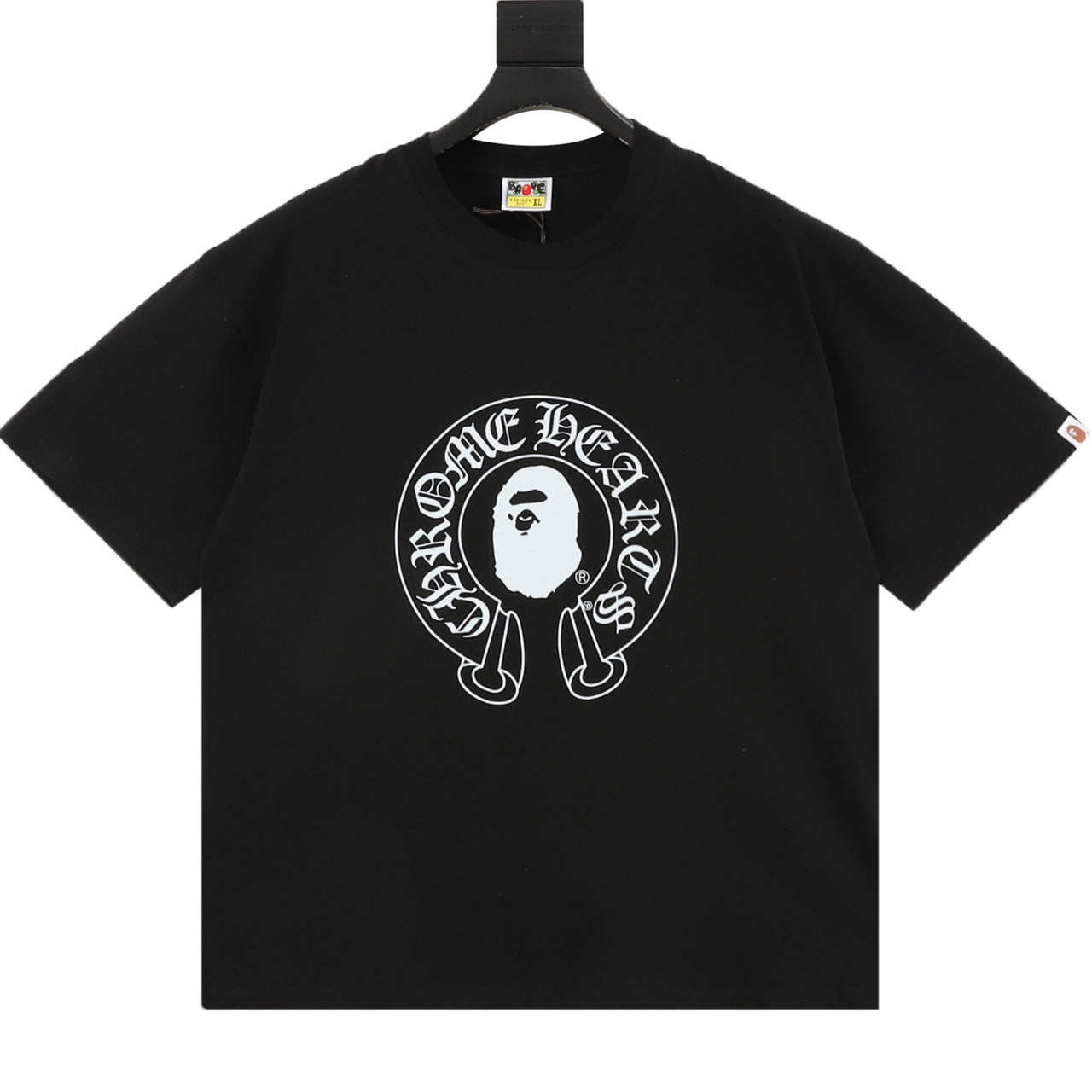BAPE X Chrome Classic Letter Print T-Shirt