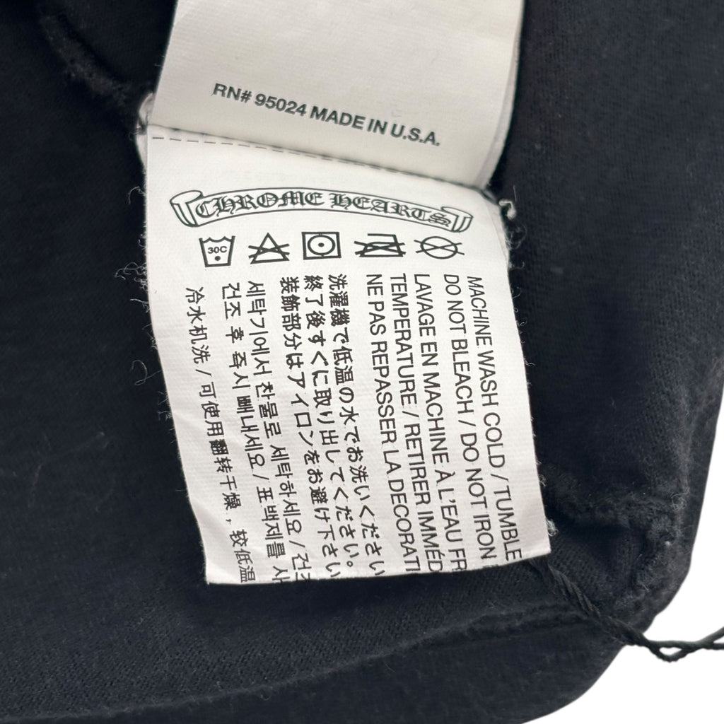 Chrome Hearts Dagger Pocket Tee 'Black/Yellow'