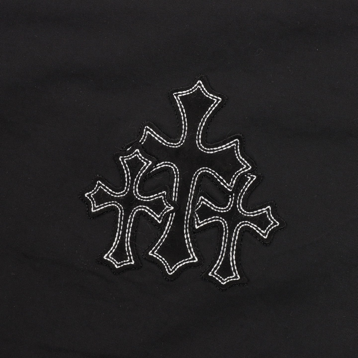 Chrome Hearts Cross-Pattern Embroidered Shorts