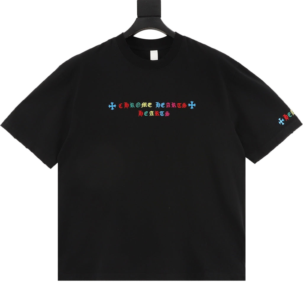 Chrome Hearts Colored logo T-shirts