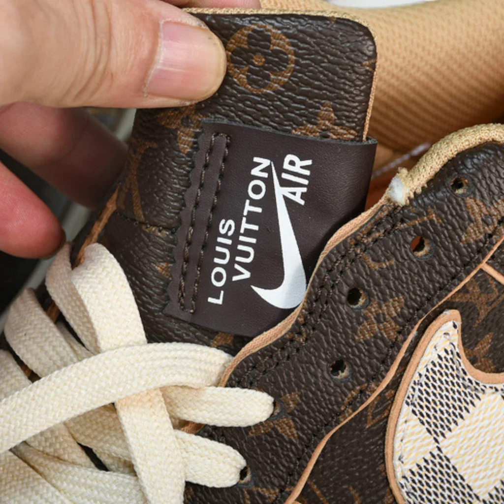 Louis Vuittоп x AF1 By Virgil Abloh ‘Monogram Brown'