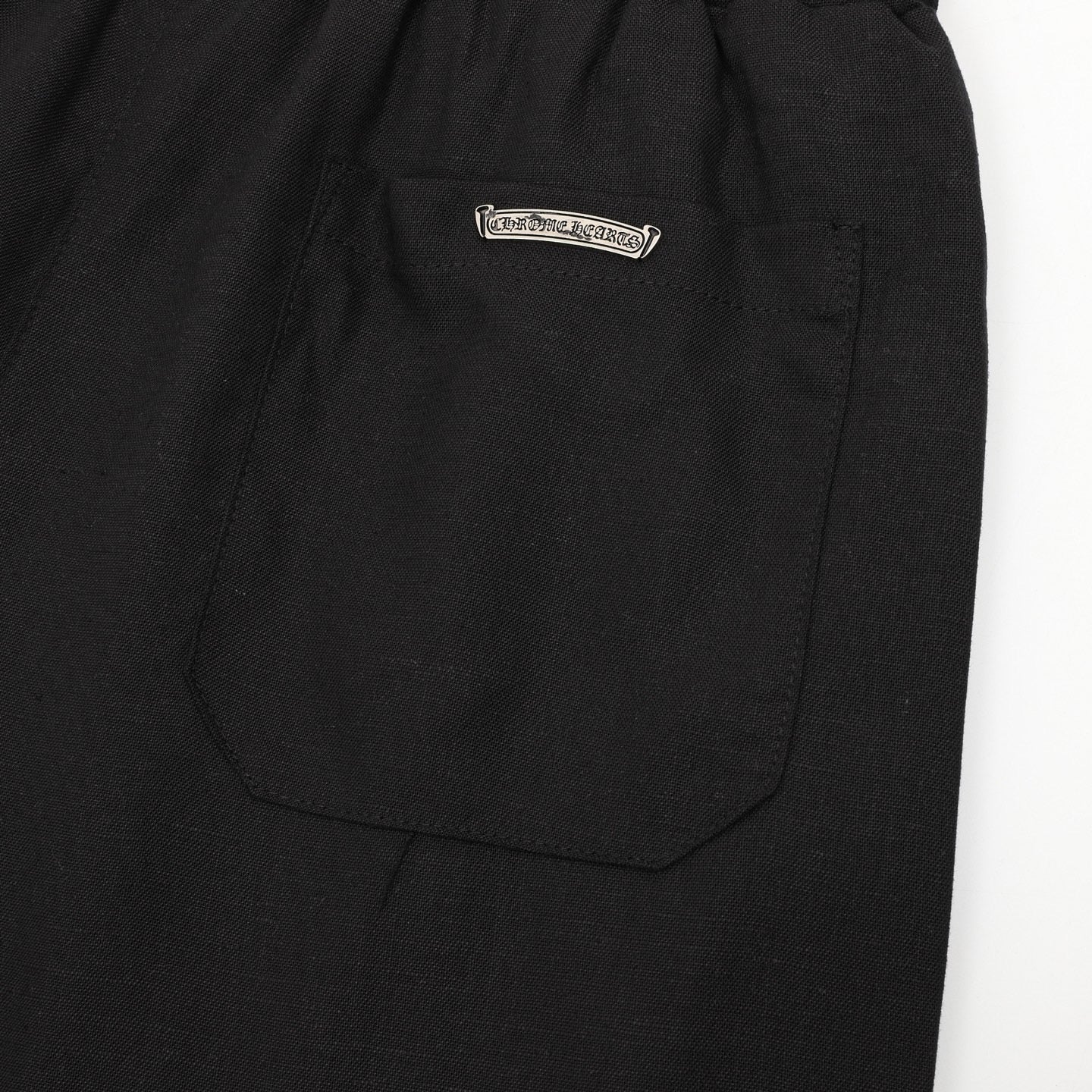 Pantalones cortos bordados con estampado de cruz de Chrome Hearts
