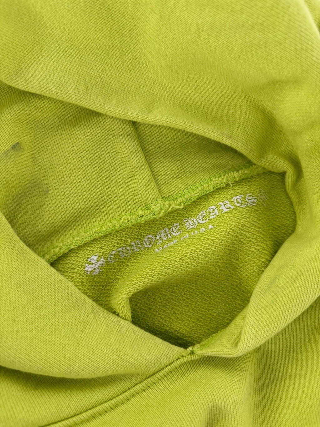 Chrome Hearts Matty Boy Link Hoodie Lime Green