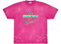 Balenciaga Women's 90/10 Large Fit Vintage T-Shirt Dark Pink