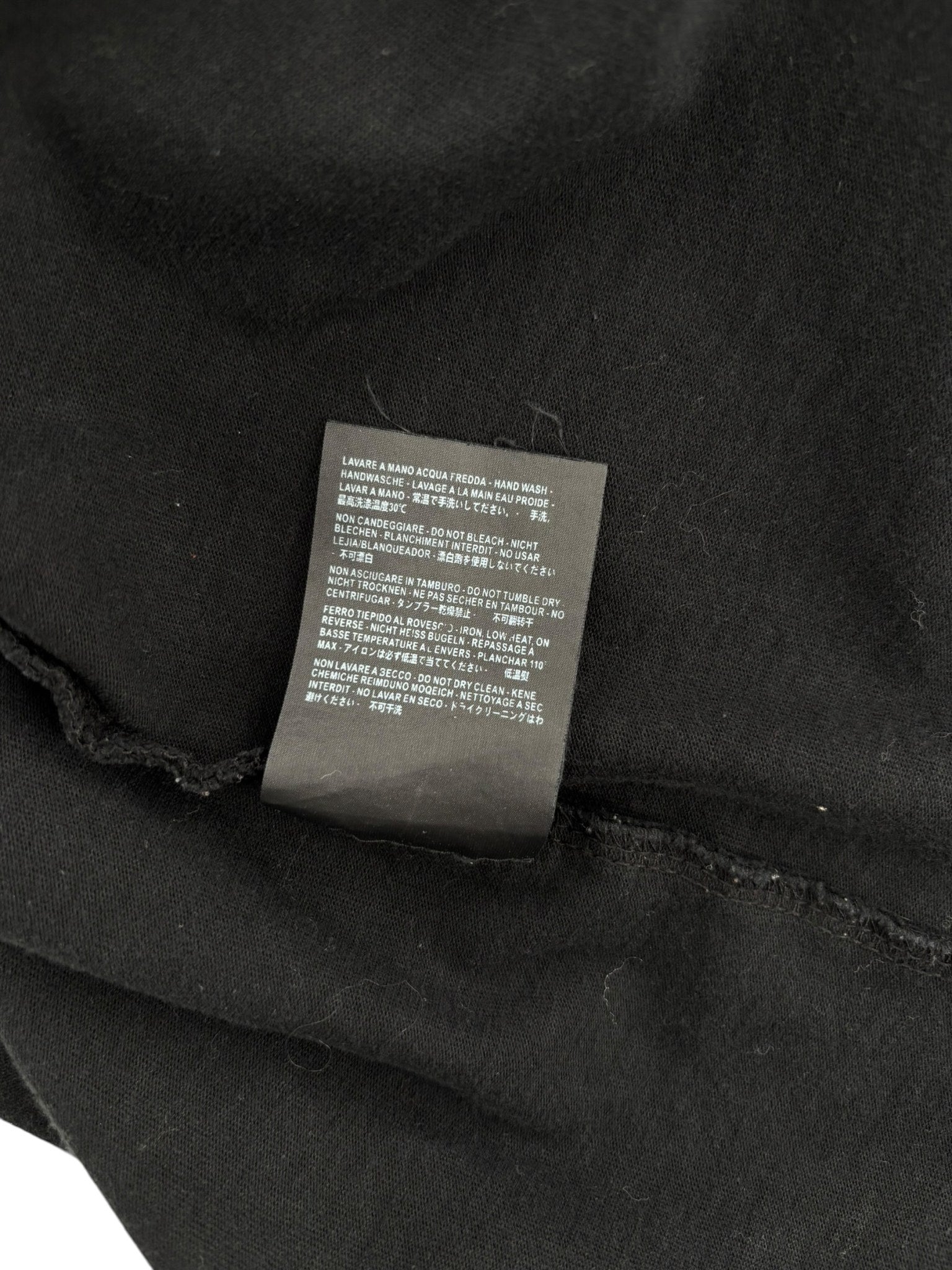 Balenciaga Color Logo Paris Tee Black