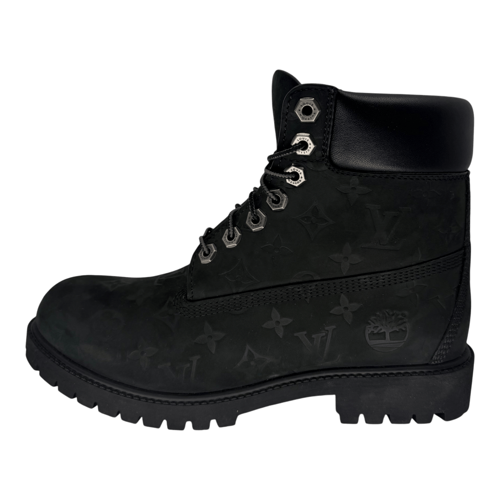 Louis Vuitton Timberland 6" Ankle Boot Black Monogram
