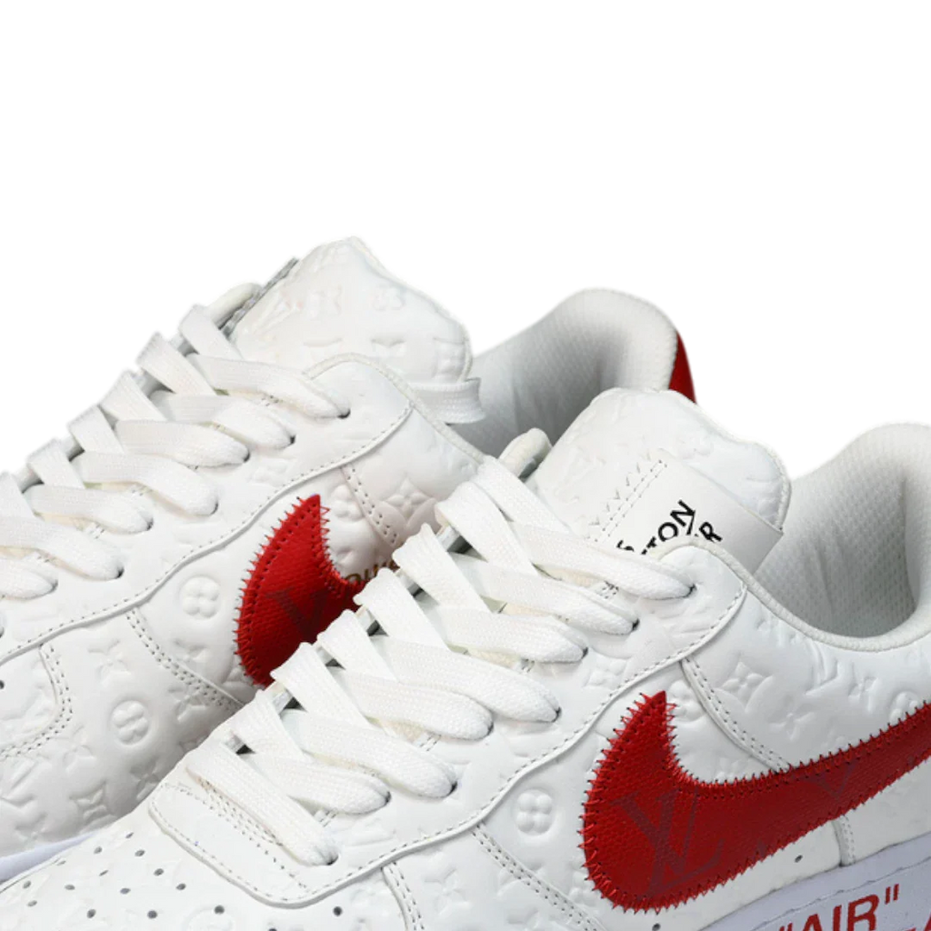 Louis Vuittоп x AF1 By Virgil Abloh 'White Red'