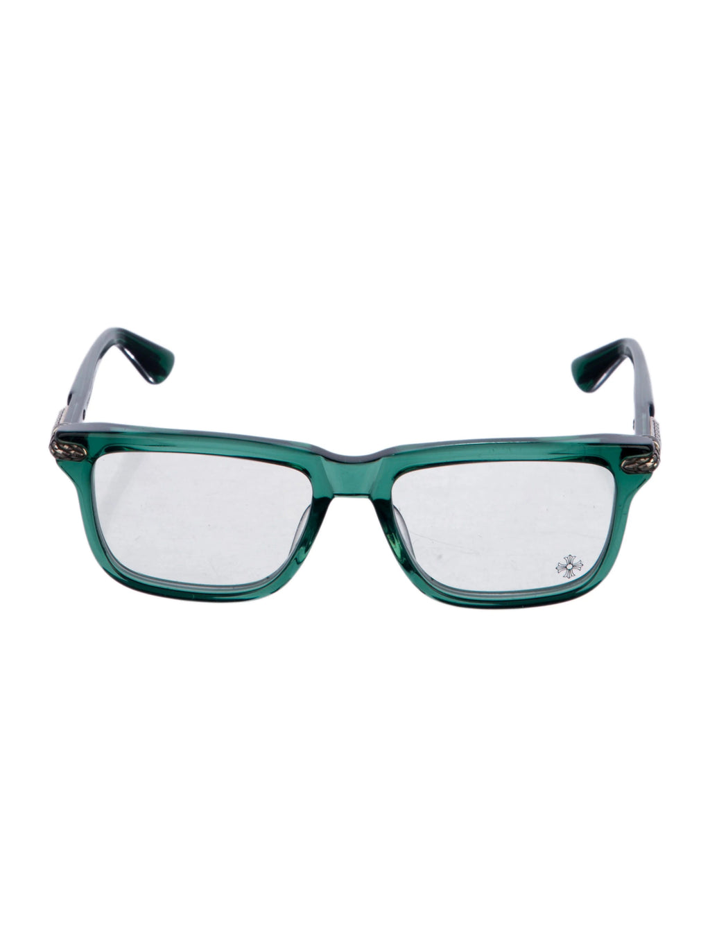 Chrome Hearts Little Dinger Glasses Green Frames